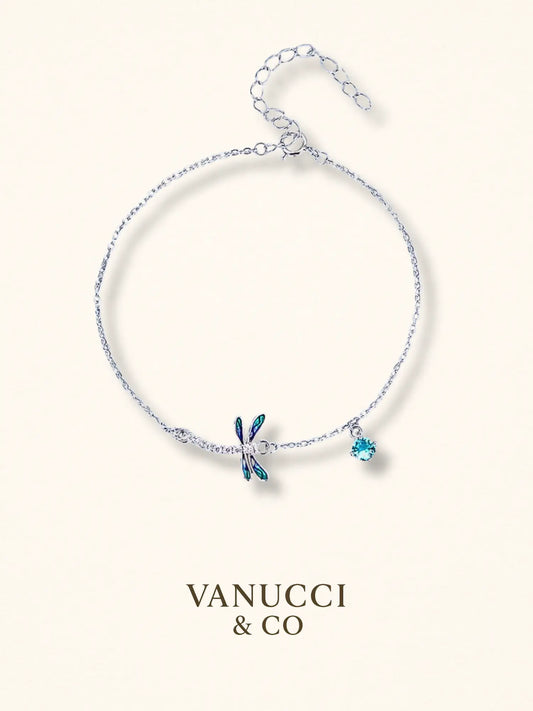 Pulsera Libélula Plata 925 - VANUCCI & CO