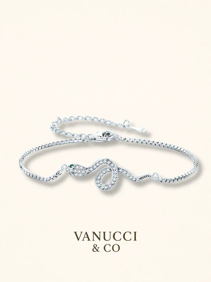 Pulsera Serpiente Plata 925 - VANUCCI & CO