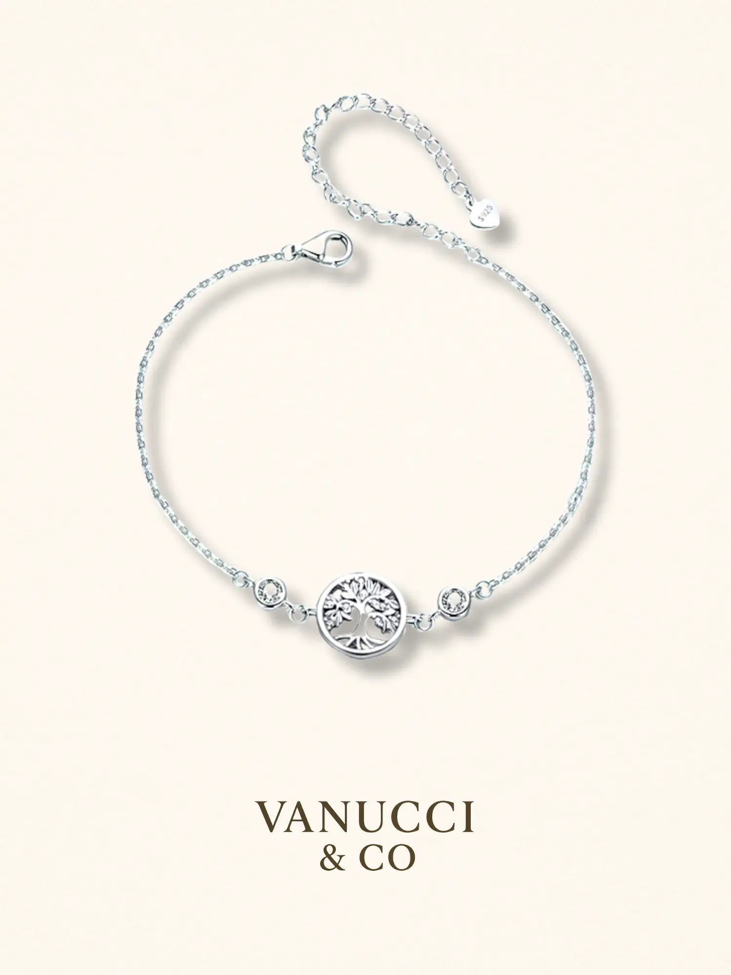 Pulsera Árbol de la Vida Plata 925 - VANUCCI & CO