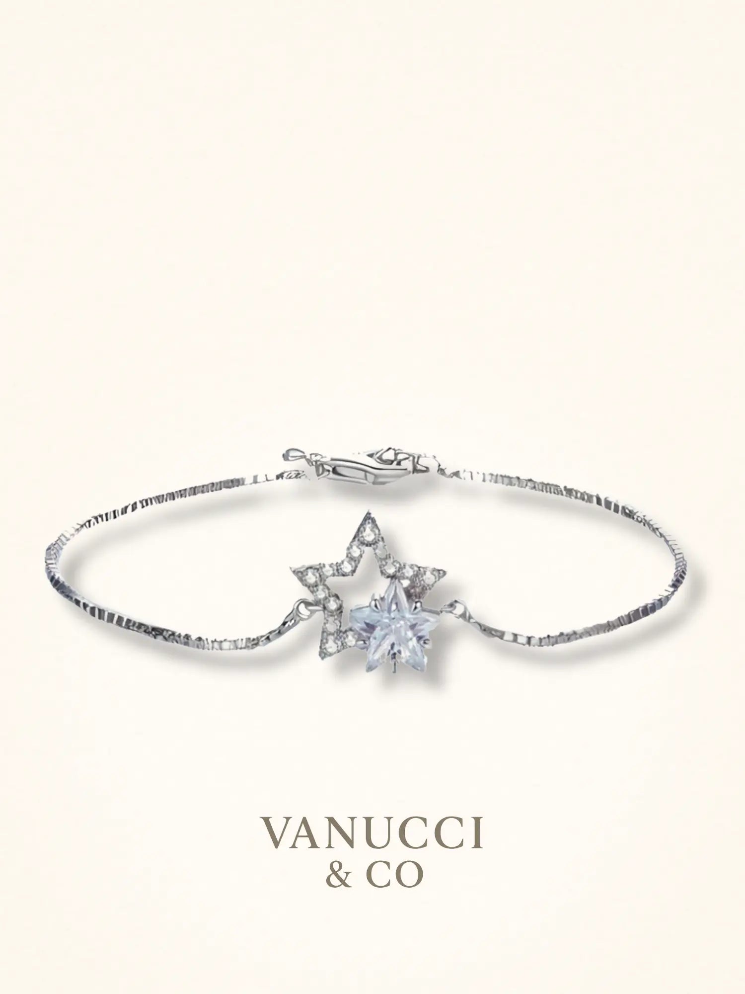 Pulsera Estrella Plata 925 - VANUCCI & CO