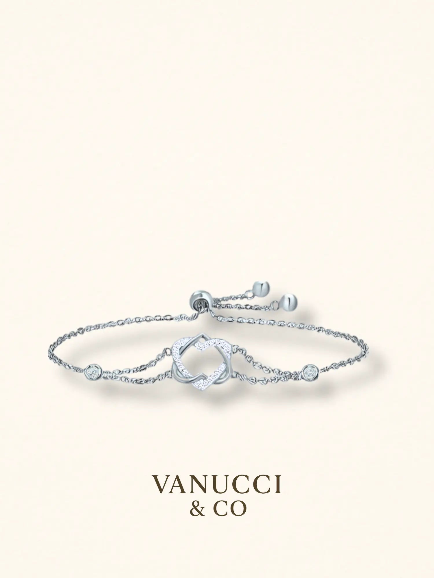 Pulsera Corazón Plata 925 - VANUCCI & CO
