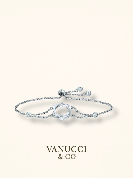 Pulsera Corazón Plata 925 - VANUCCI & CO