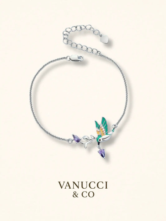 Pulsera Colibrí Plata 925 - VANUCCI & CO