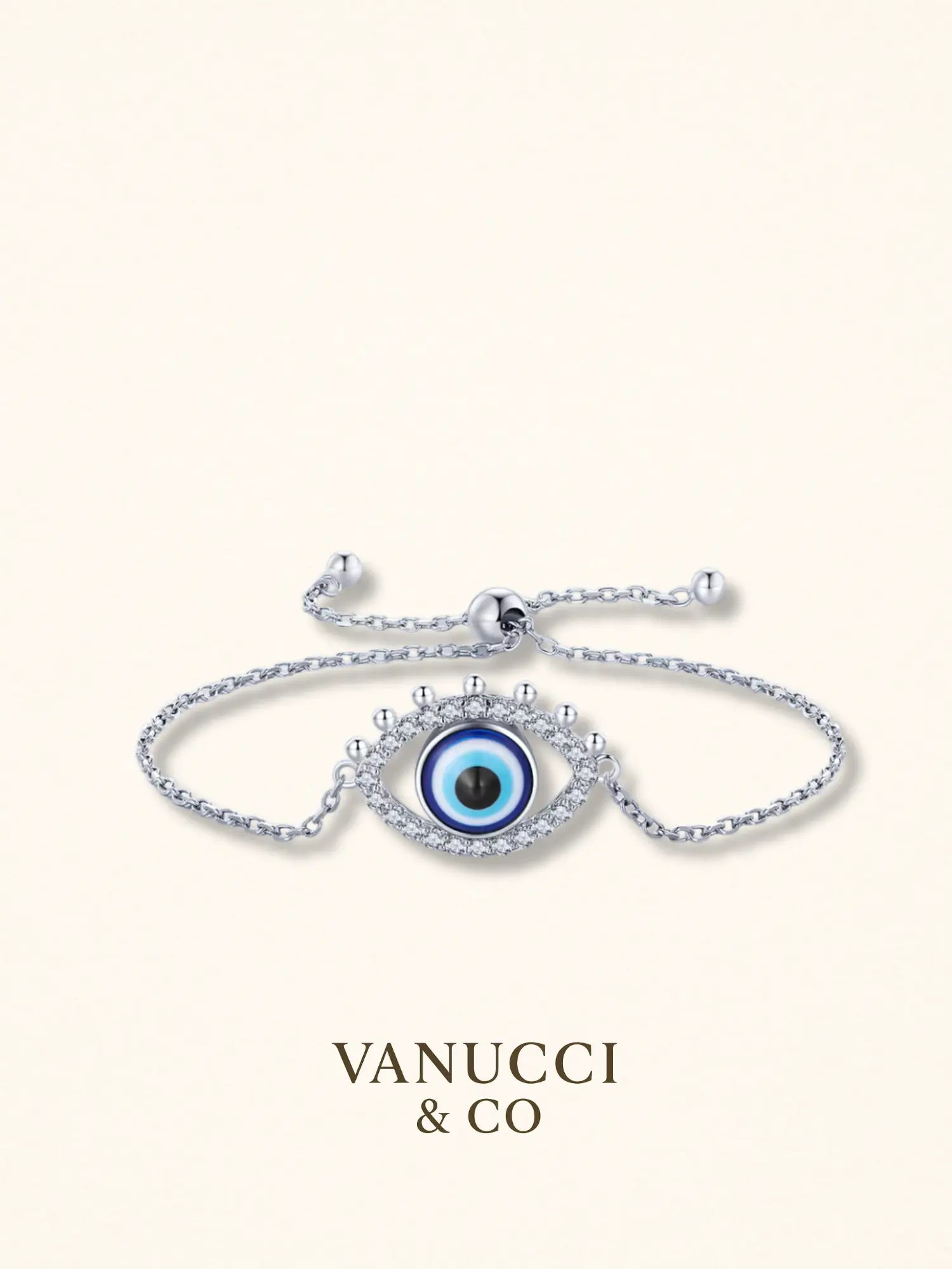 Pulsera Ojo Turco Plata 925 - VANUCCI & CO