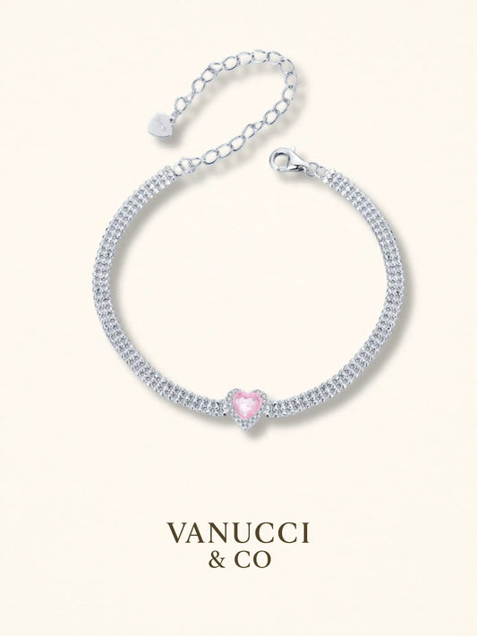 Pulsera de Corazón Plata 925 - VANUCCI & CO