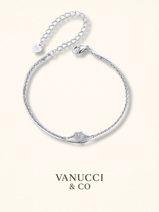 Pulsera Corazón Plata 925 - VANUCCI & CO