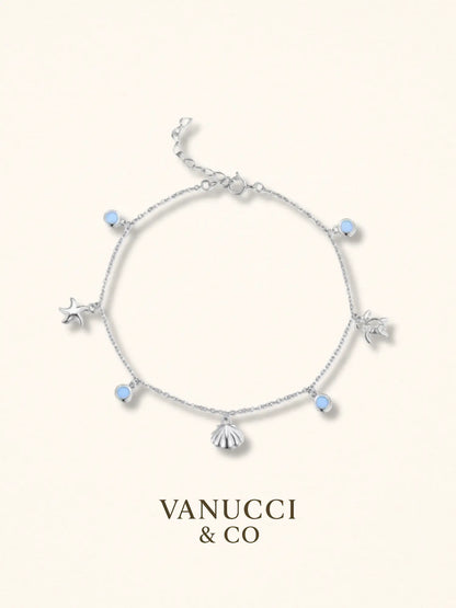 Tobillera Estrella Plata 925 - VANUCCI & CO
