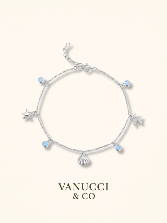 Tobillera Estrella Plata 925 - VANUCCI & CO